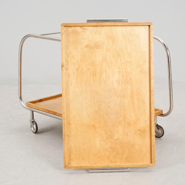 TÈVAGN / SERVERINGSVAGN, funkis, 1930/40-tal.