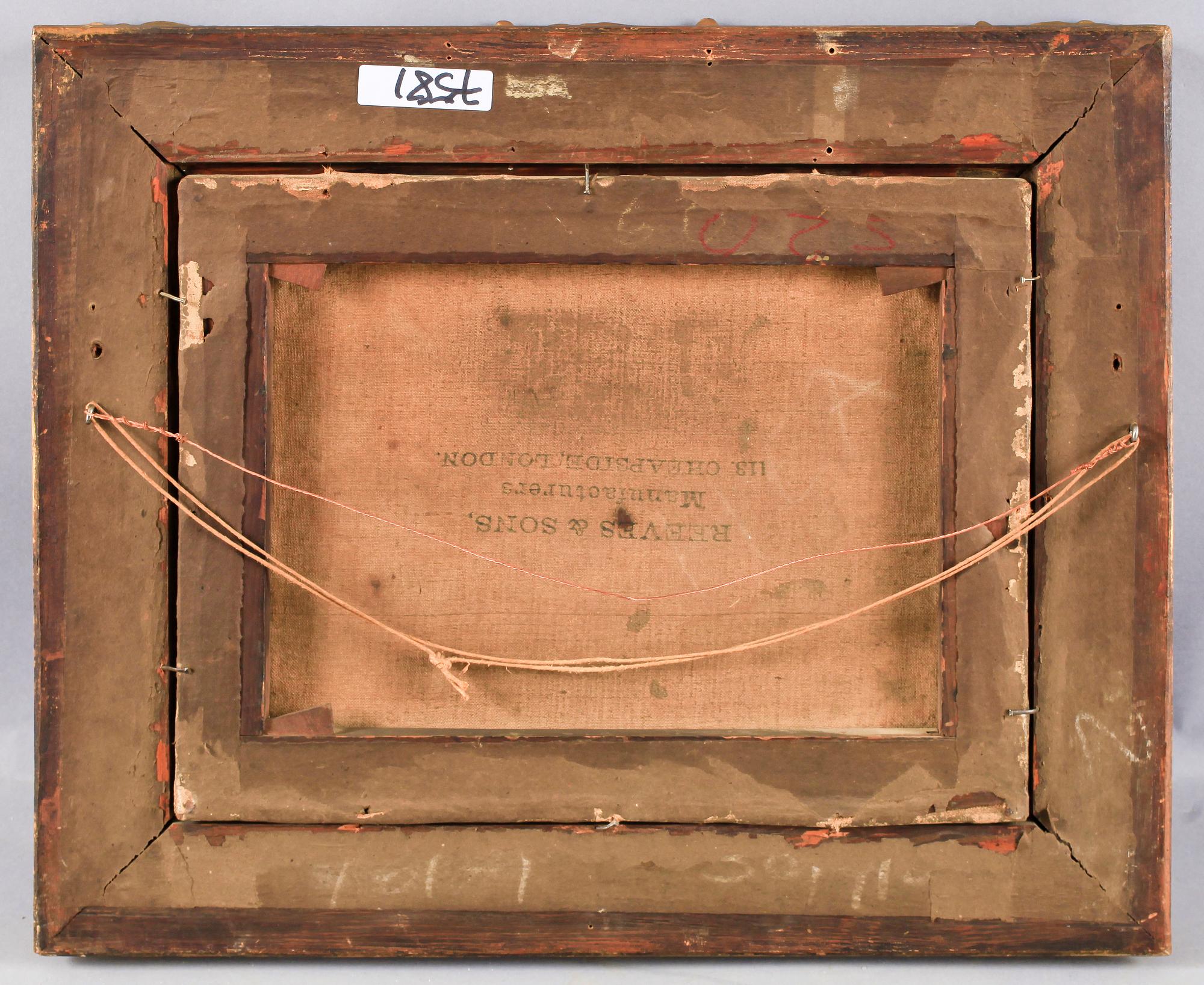 OKÄND KONSTNÄR, olja på duk, sign J Maris 1800/1900-tal.