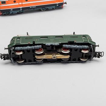 MÄRKLIN, samling lok och vagnar, 1900-talets andra hälft.