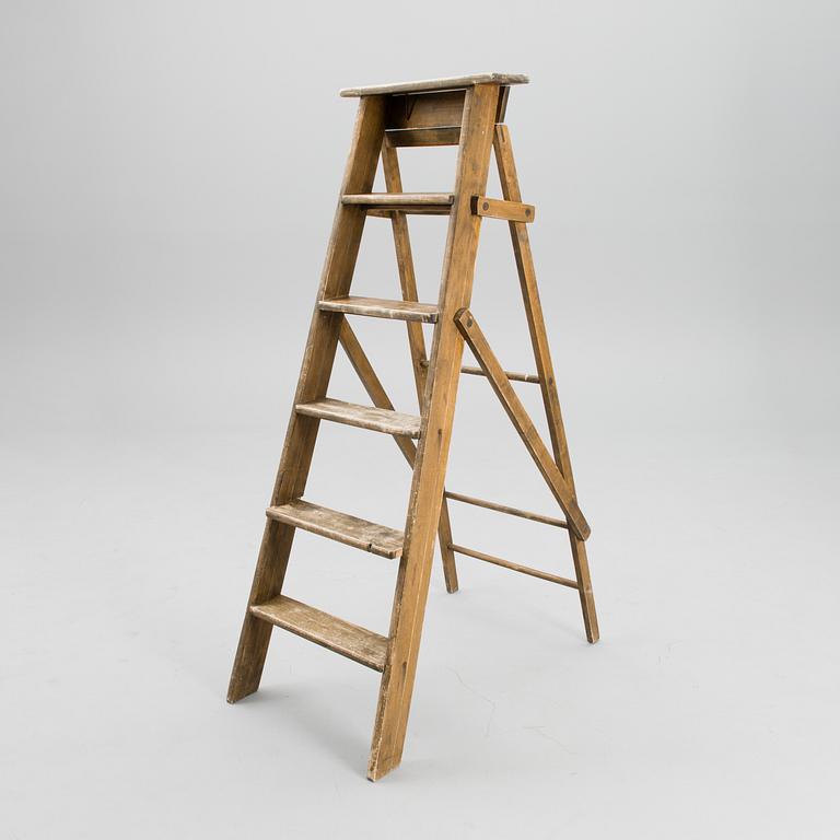 A mid-20th century ladder.