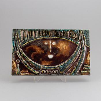 Helmut Schäffenacker, a stoneware wall relief, Ulm, Germany.