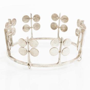 PA Lundahl-Terrs, a bridal crown, sterling silver, Växjö 1965.