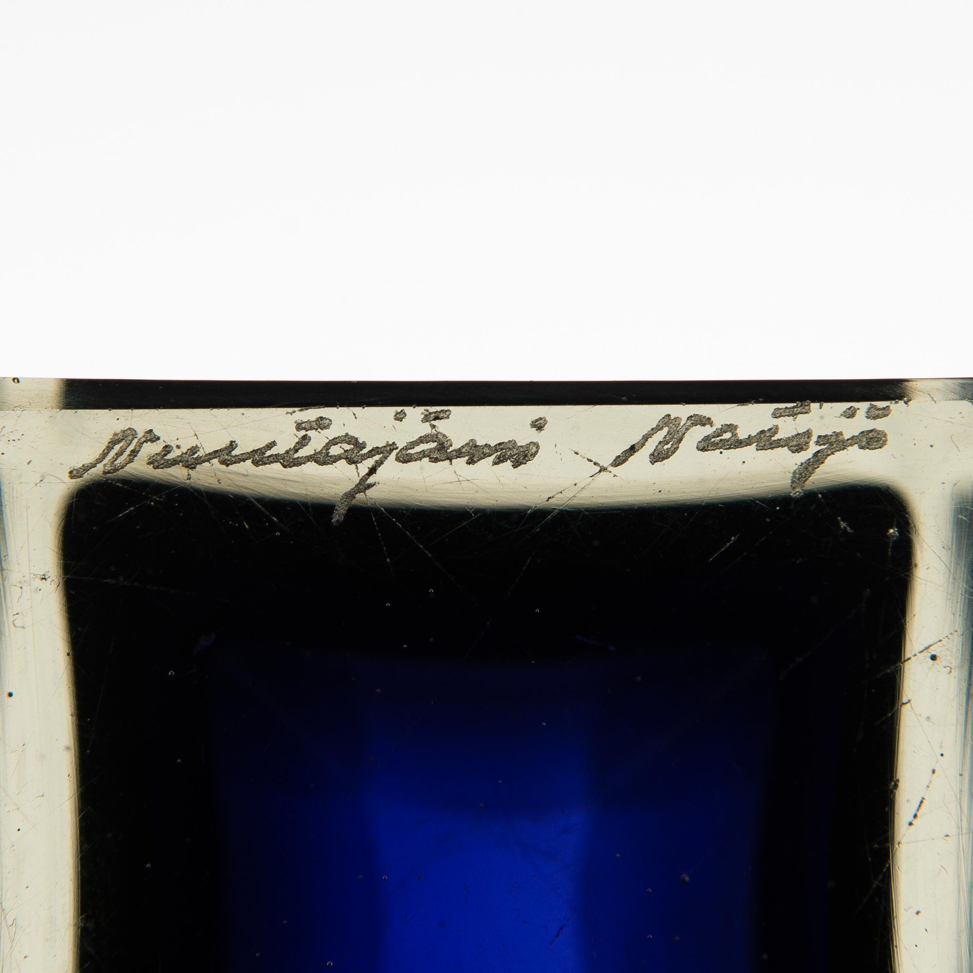 KAJ FRANCK, MALJAKOITA, 3 kpl, KF 296, signeeratut Nuutajärvi Notsjö. Tuotannossa 1964-1971.