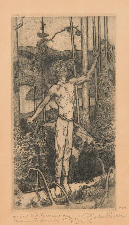 Akseli Gallen-Kallela, 'Kullervo´s curse'.