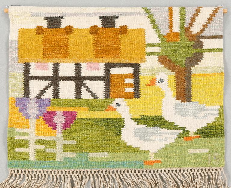 BONAD, rölakan, "Skåne", Ingegerd Silow, signerad IS, 1900-talets andra hälft, 56 x 71 cm.