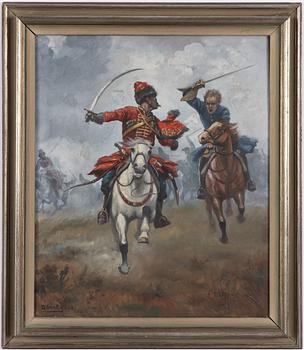 Allan Egnell, En karoliner i strid.