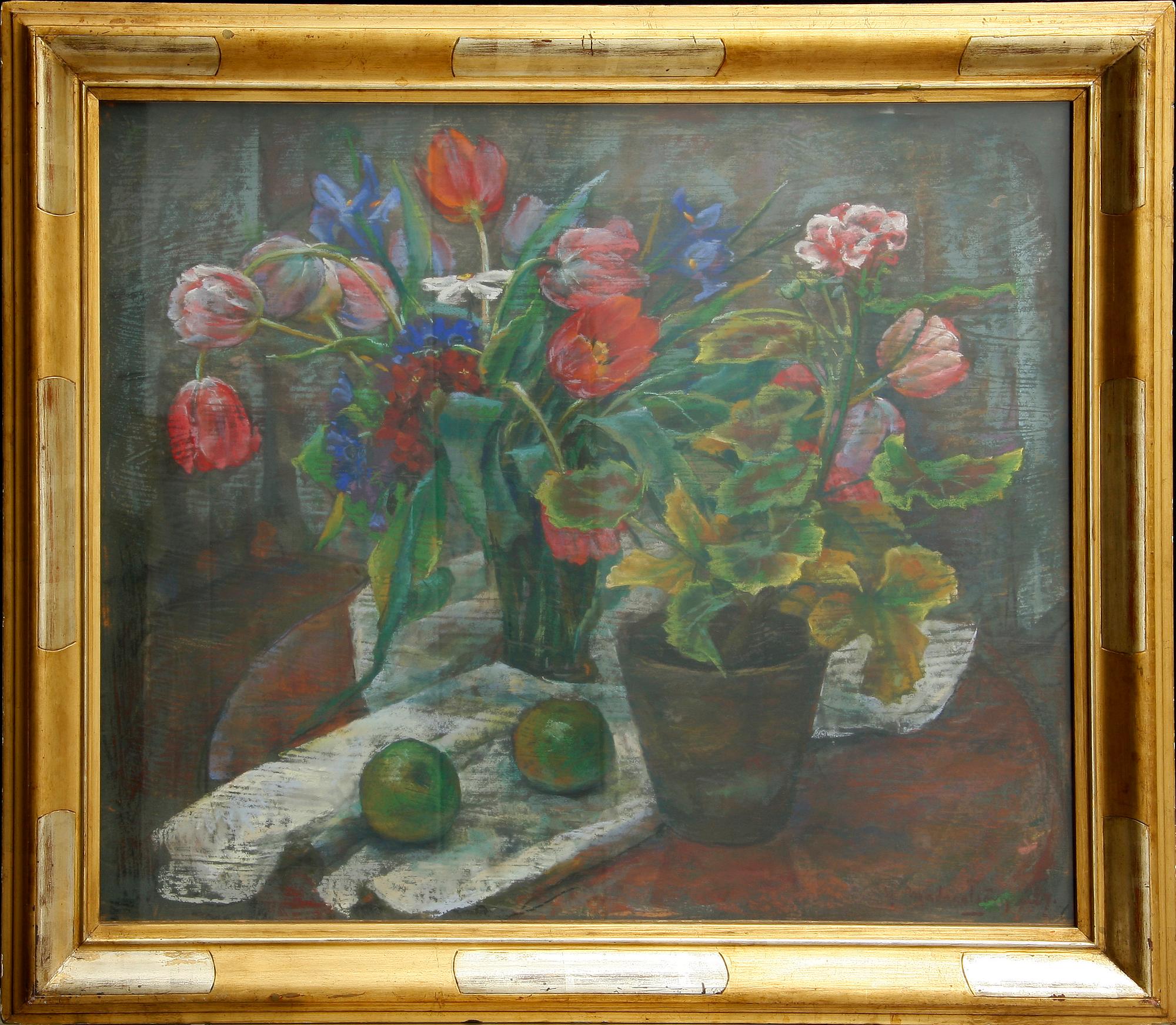 HENNING MALMSTRÖM, pastell, sign och dat 1929.