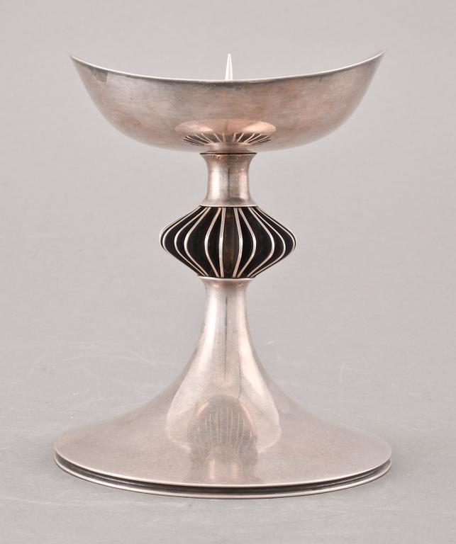 LJUSSTAKE, silver. Ca 285 gr.