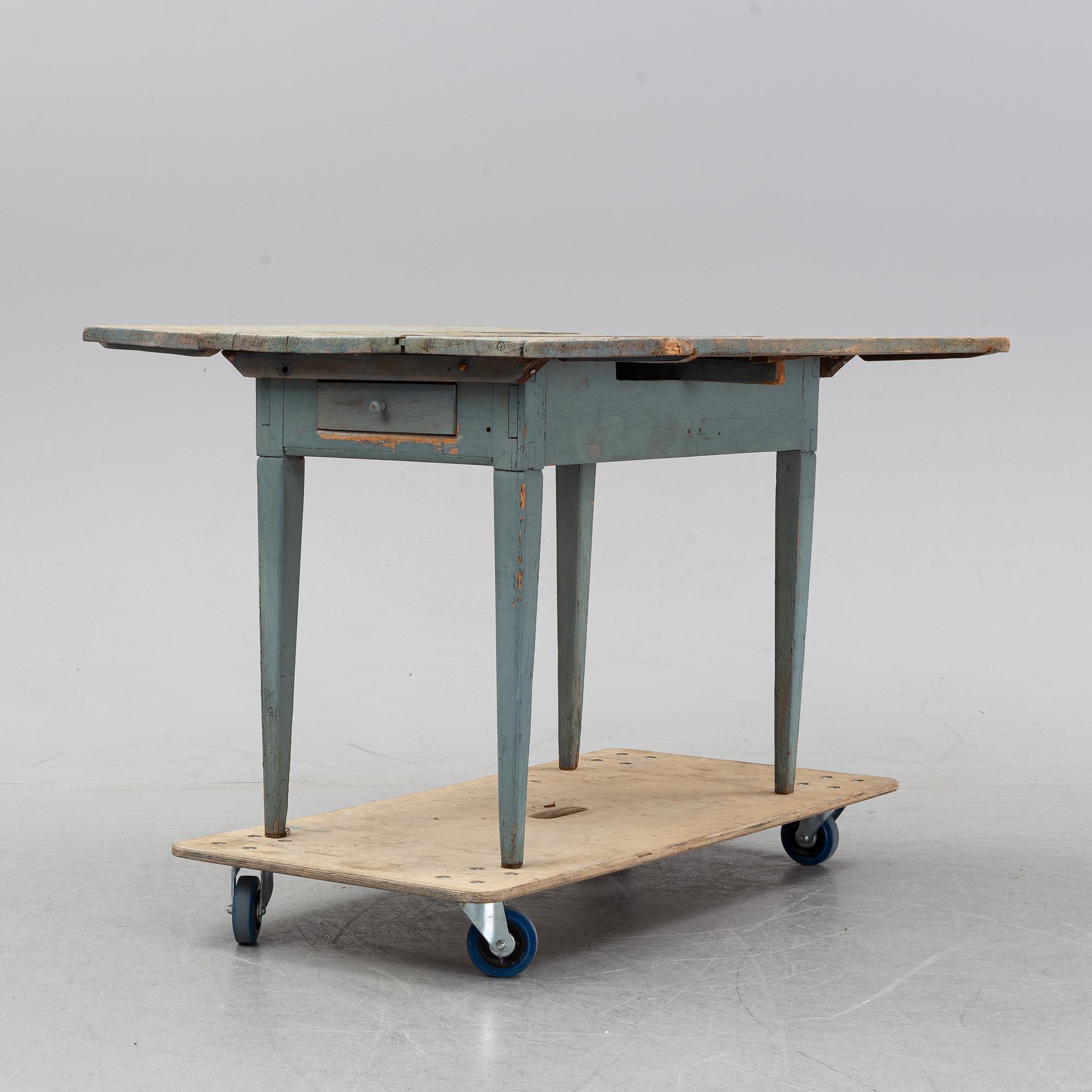 A 19th century percussion table.