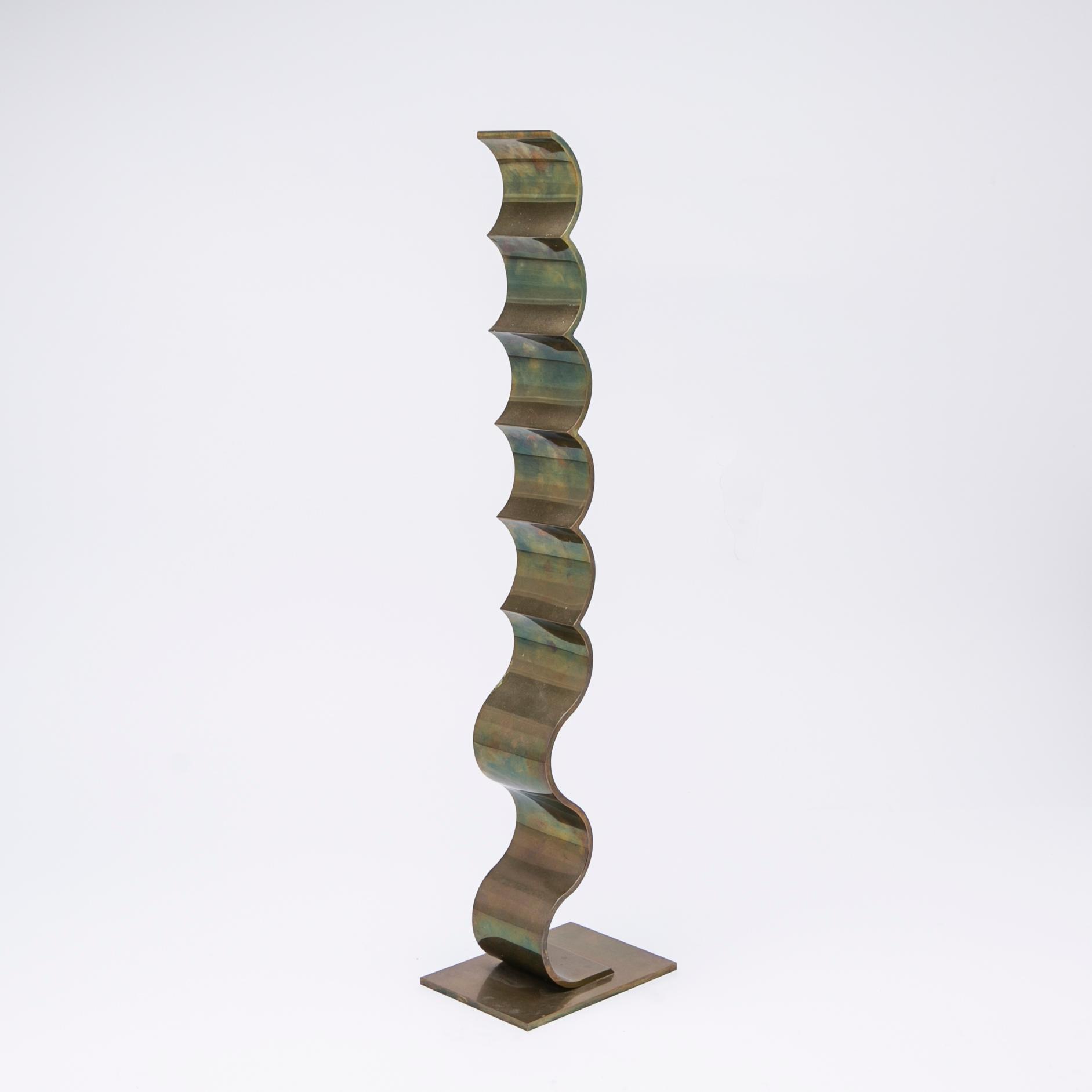 William Crovello, "Brass Column".
