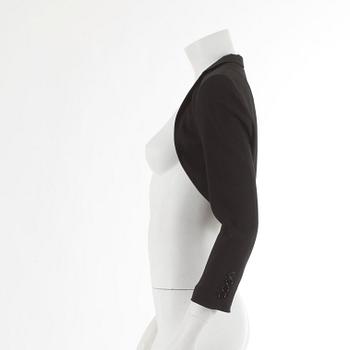 DOLCE & GABBANA, a black bolero. Size italian 40.