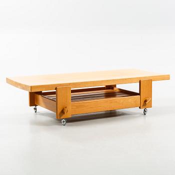 A sofa table, from the series "Kontrapunkt", designed by Yngve Ekström for Swedese Möbler AB 1968.