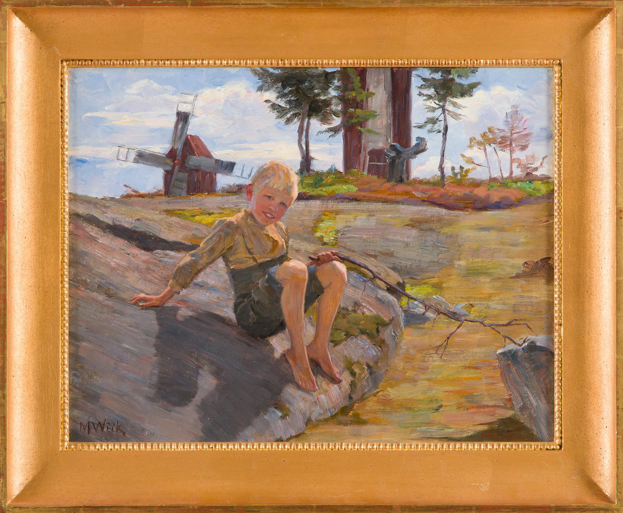 Maria Wiik, "Myllymäellä".