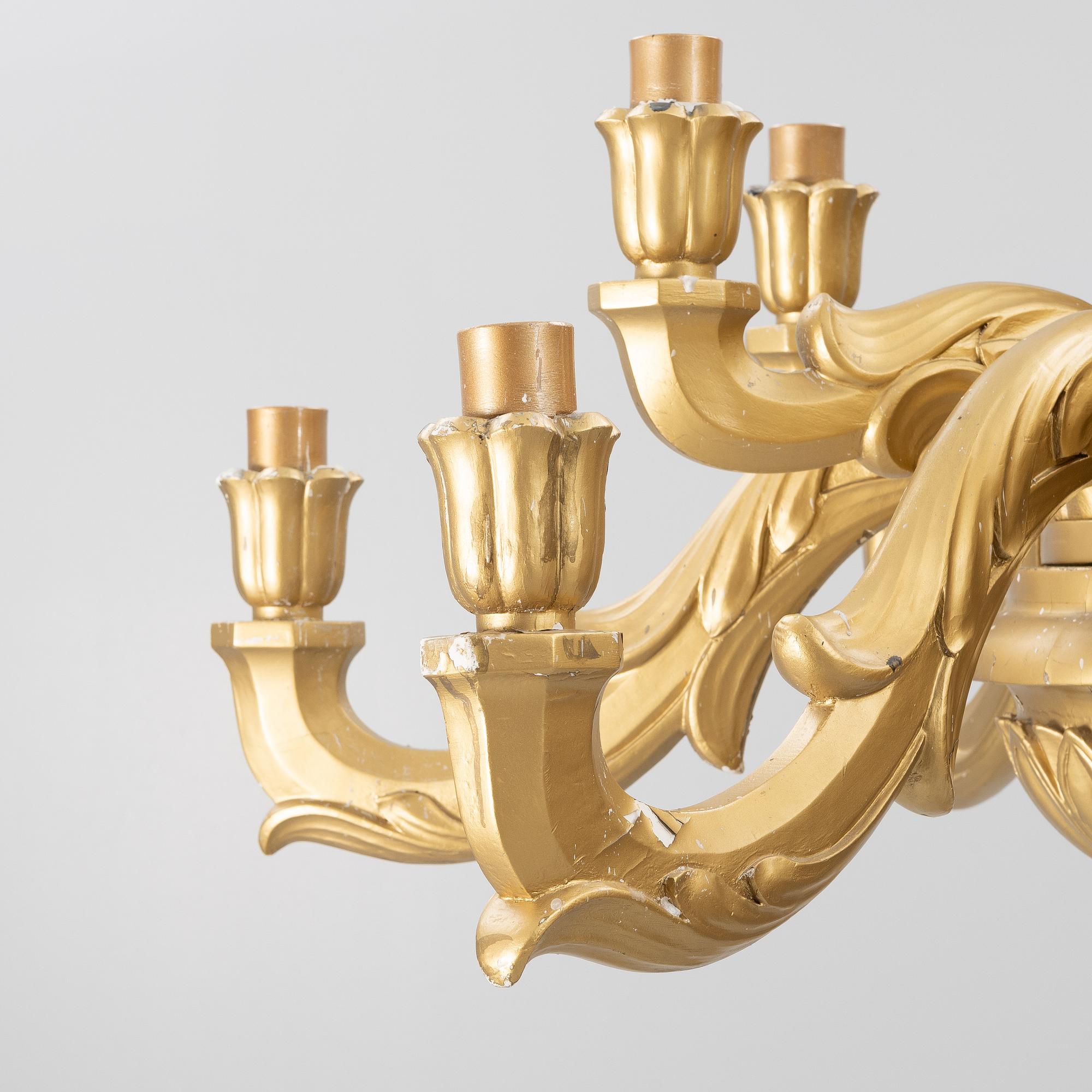 Golvkandelaber, 1800-tal.