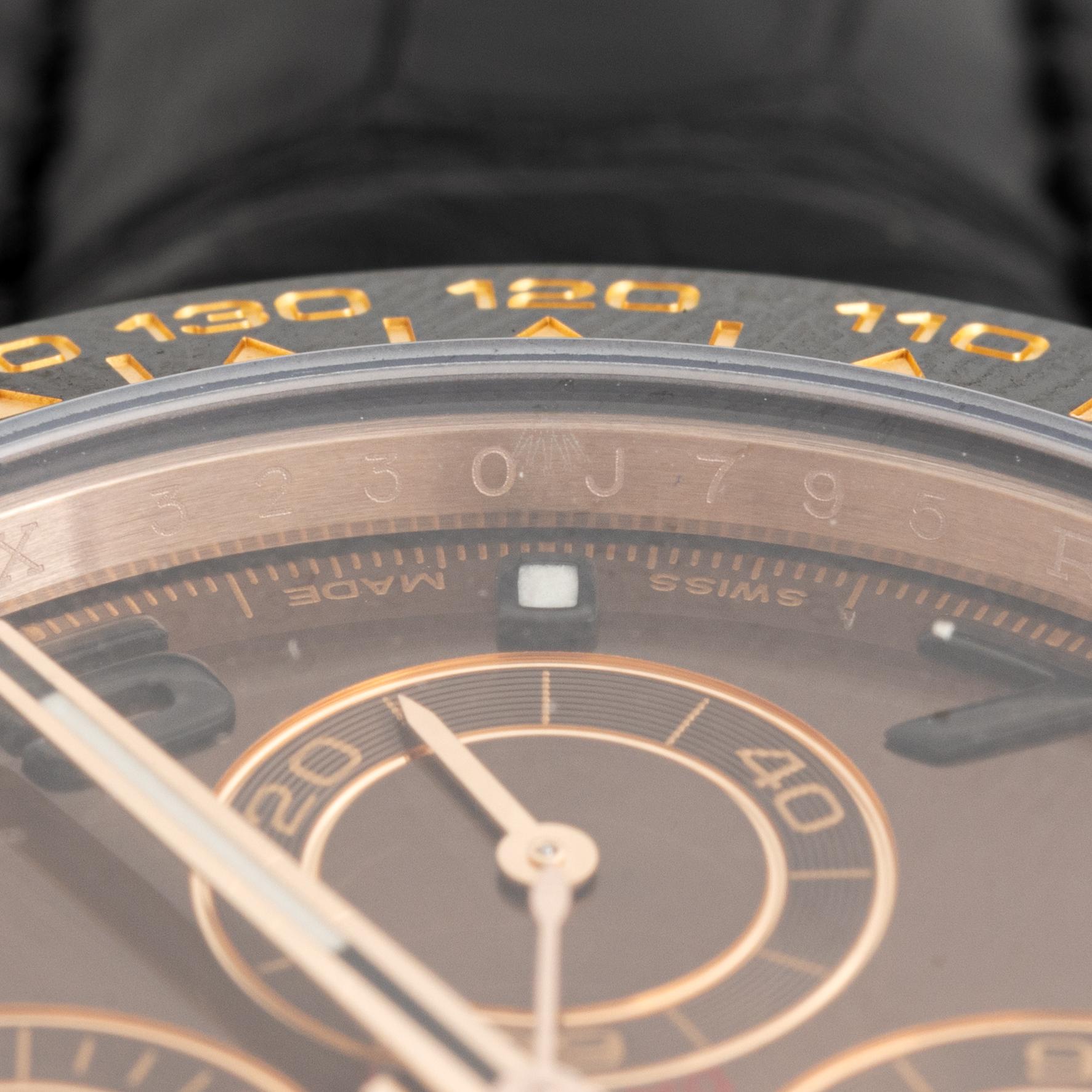Rolex, Cosmograph, Daytona, "Chocolate Arabic Dial", chronograph, ca 2013.