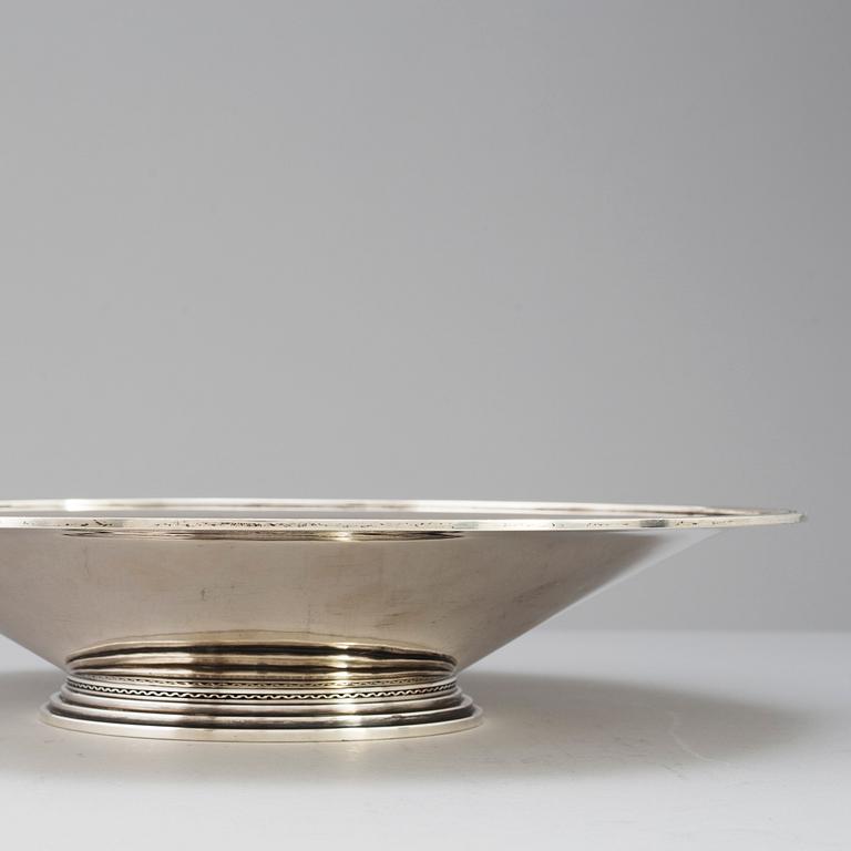 ATELIER BORGILA, fat, silver, Stockholm, 1941.