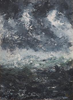 August Strindberg, Storm landscape.