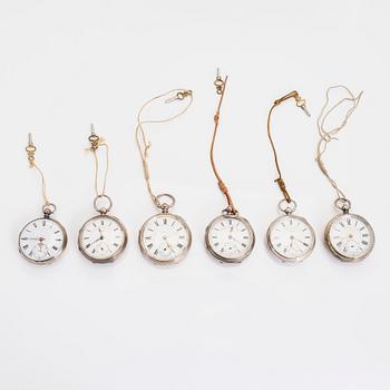 Samling fickur, 14 st.