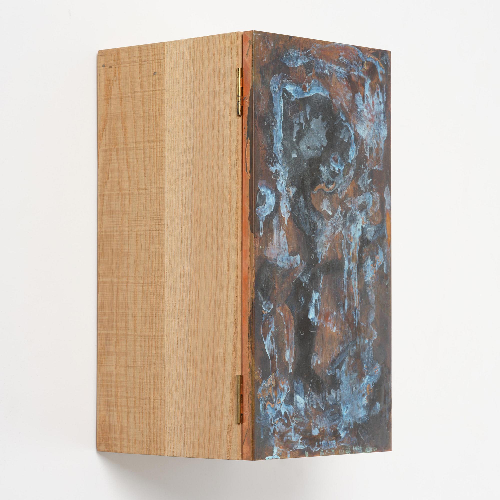 Jonas Bohlin, väggskåp, "Kroppar", ed. 18/21, egen studio, Stockholm, 2019.