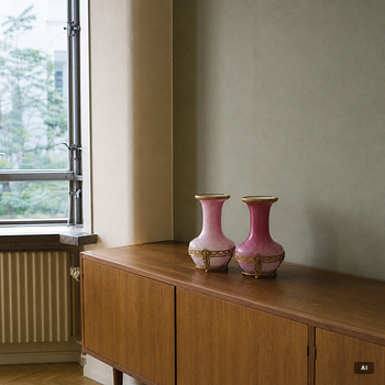 A pair of Louis XVI style vases, circa 1900.