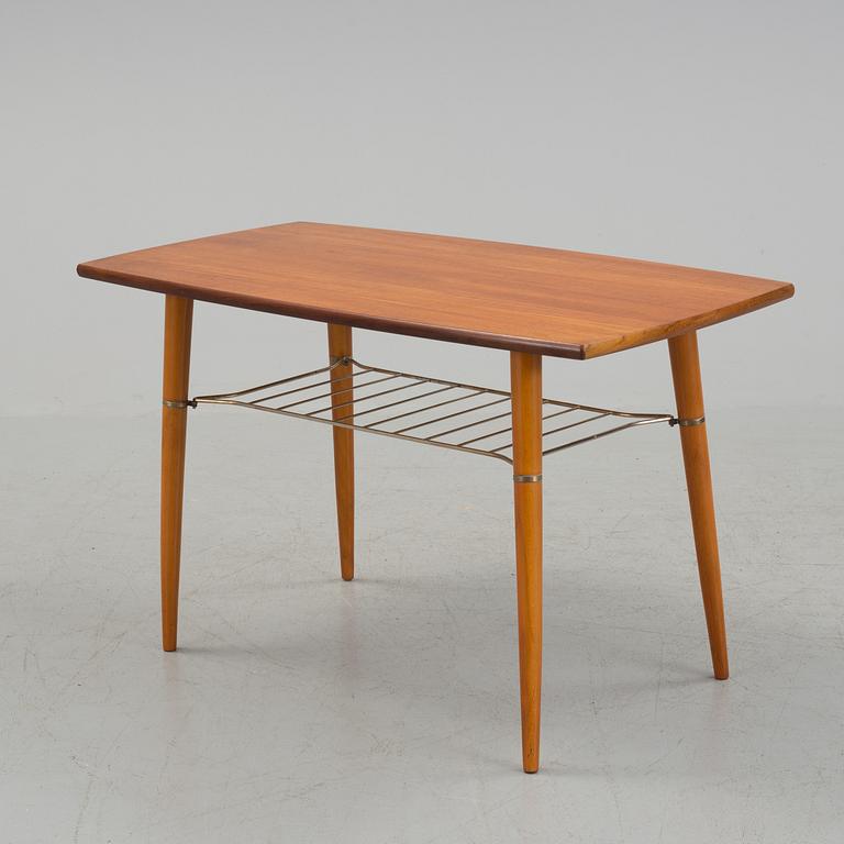 SOFFBORD, teak, 1950/60-tal.