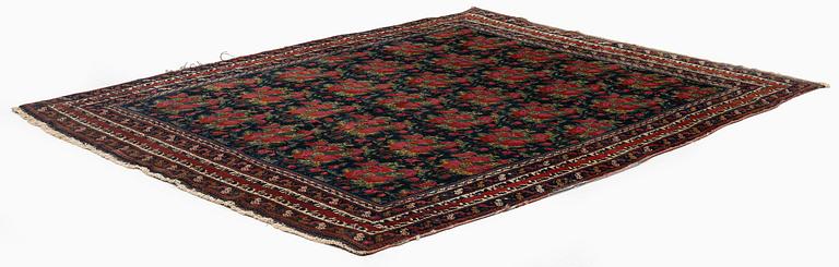 An antique Bidjar carpet, West Persia, c. 191 x 143 cm.