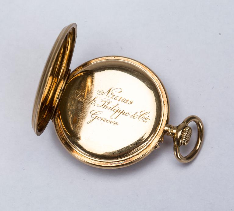 FICKUR, 18 k. Patek Philippe & Cie, Genève.