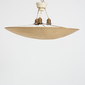Hans Bergström, a ceiling lamp, model "C-1143", ateljé Lyktan, Sweden 1940-50s.