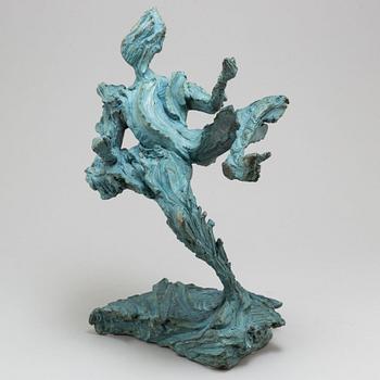 RICHARD BRIXEL, skulptur, patinerad brons. Signerad, daterad samt numrerad I/VIII.