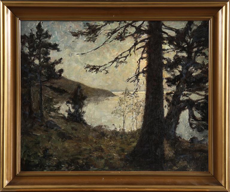 GOTTFRID KALLSTENIUS, olja på duk, sign samt dat - 31.