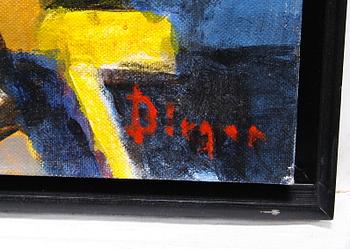 BIRGER BIRGER-ERICSON, olja på duk. Sign.