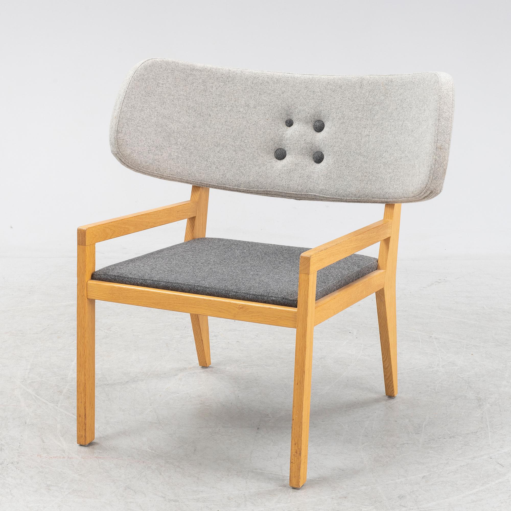 Stine Gam and Enrico Fratesi, a 'Cartoon' easy chair for Swedese, designed 2008.
