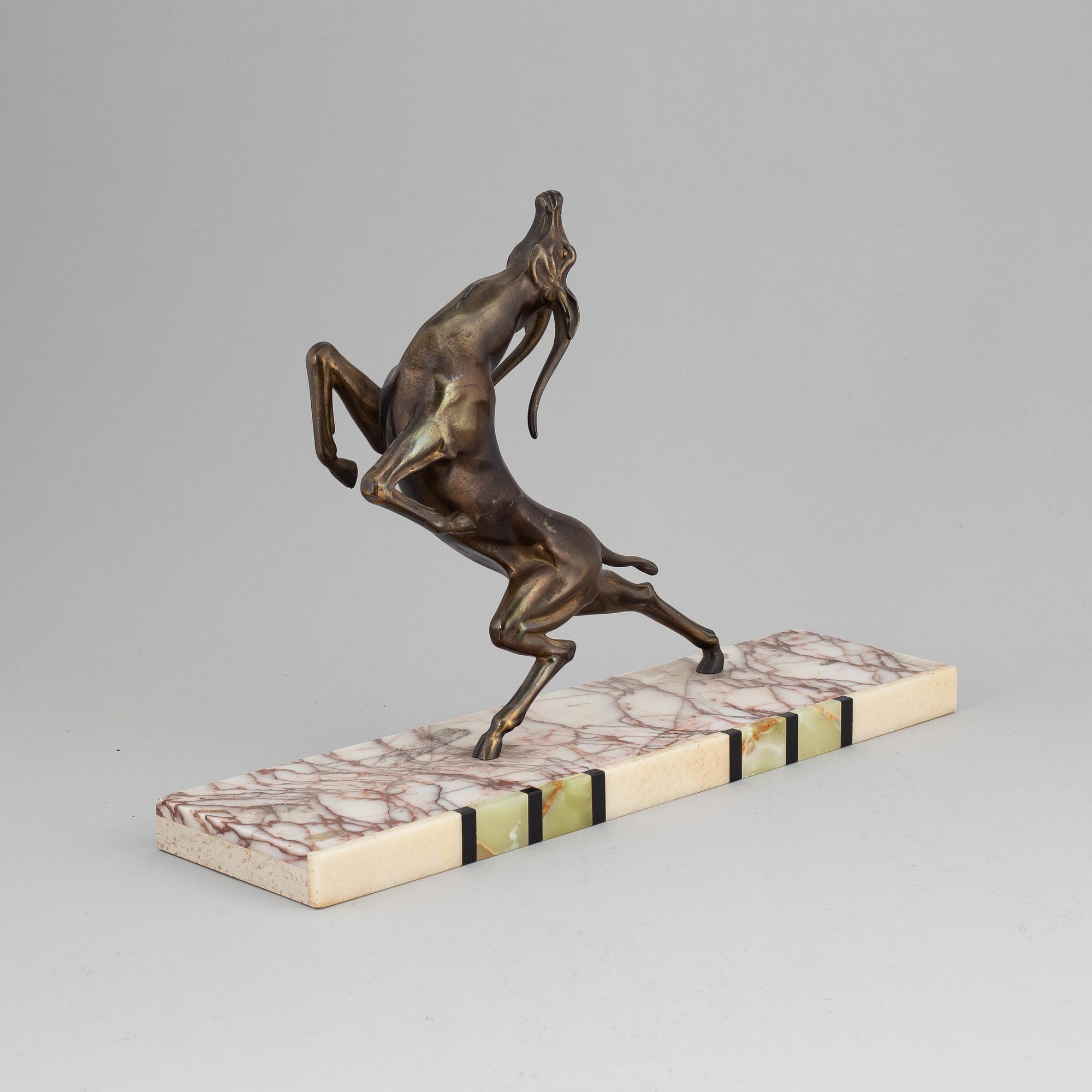 A sculpture from the first half of the 20th century.
