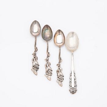Parti silver, 18 delar, 1900-tal.
