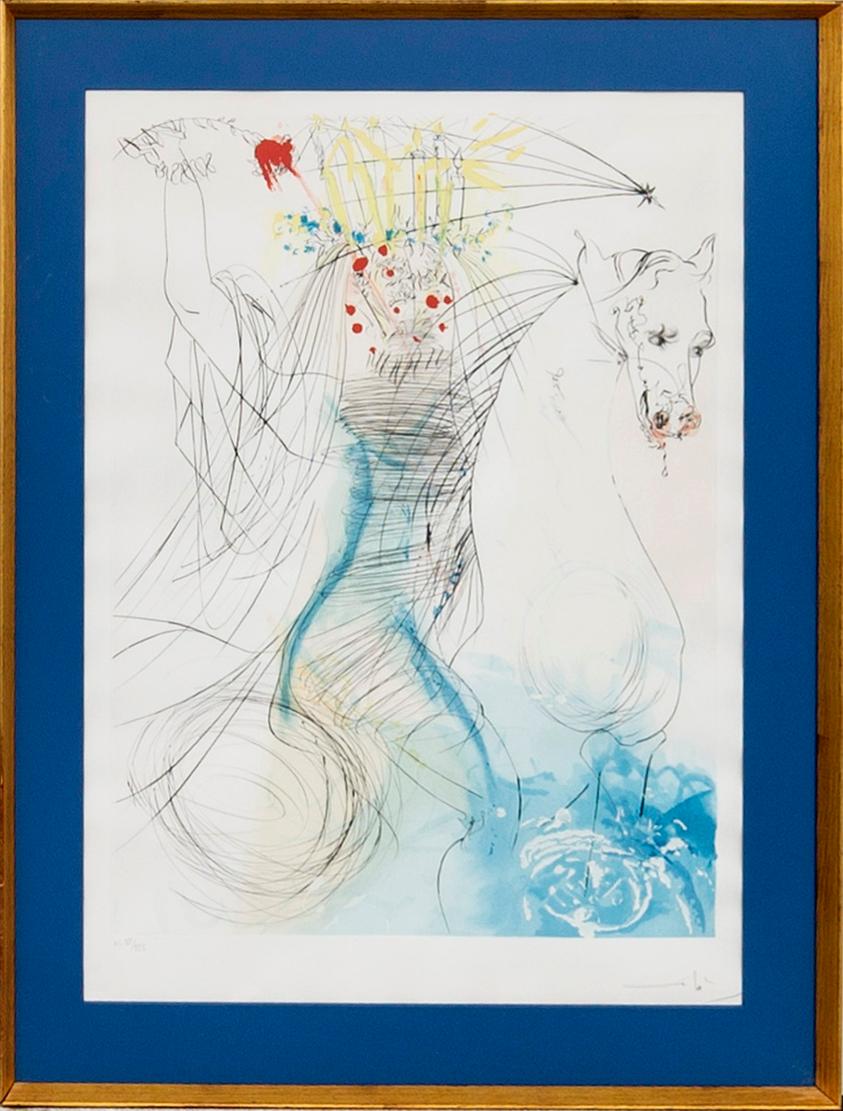 Salvador Dalí, "Sankta Lucia (The Triumph of Light)", 1974.