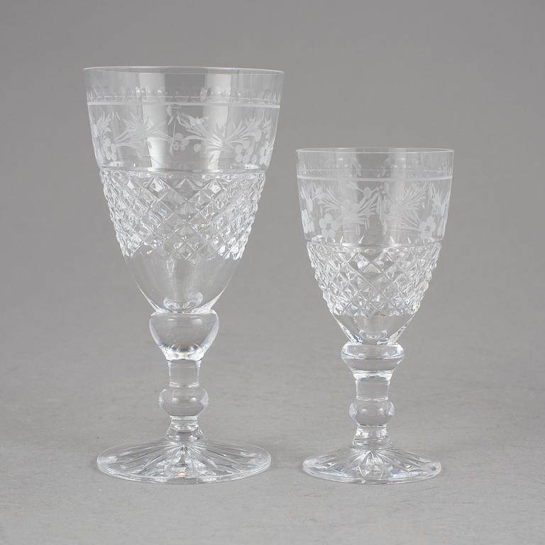 GLASSERVISDELAR, 8 st, "Elvira Madigan", Kosta.