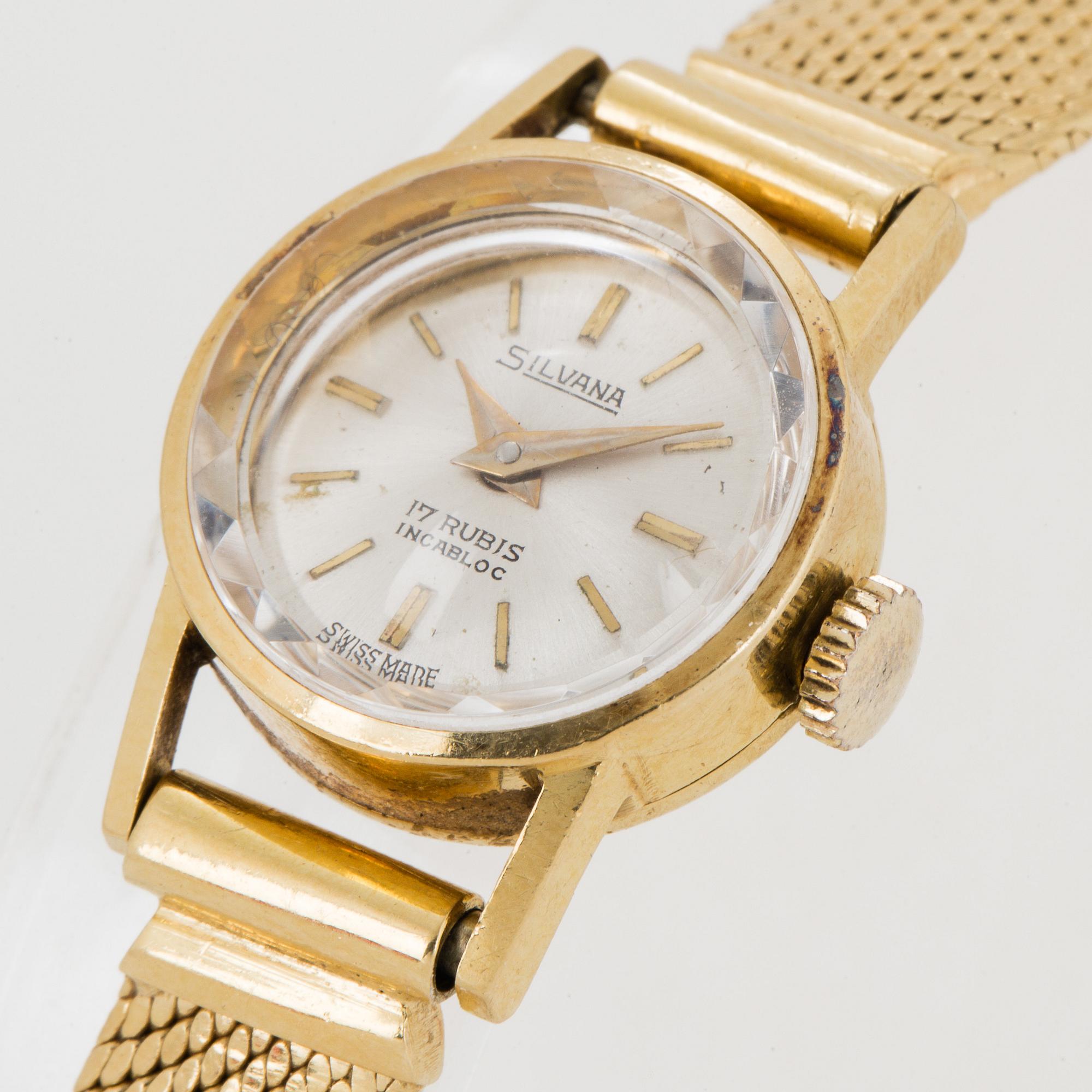 SILVANA, wristwatch, 17 mm.