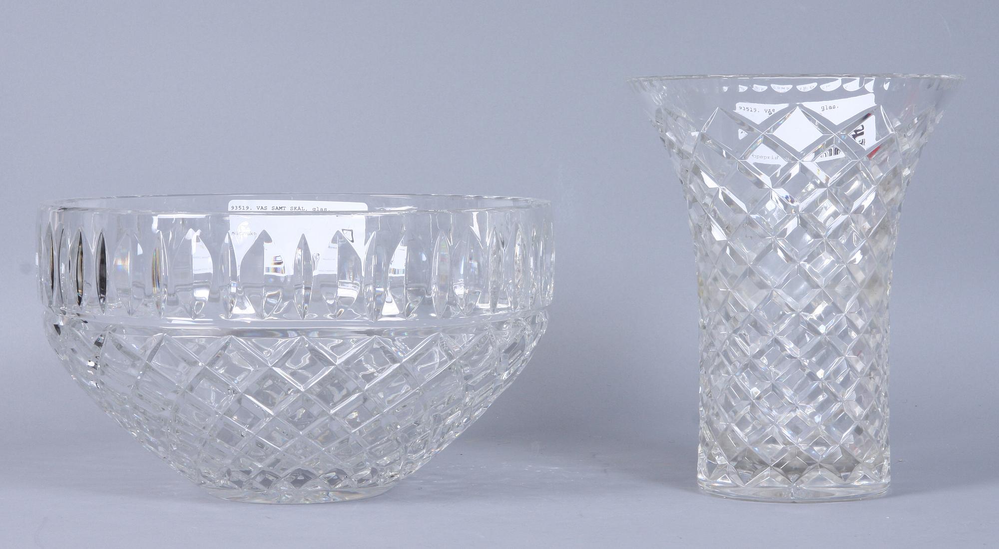 VAS SAMT SKÅL, glas.