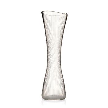 44. Tapio Wirkkala, a glass vase, model 3509, Iittala, Finland.