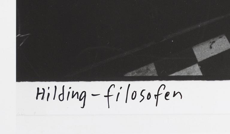 Carl Johan De Geer, "Hilding-filosofen".