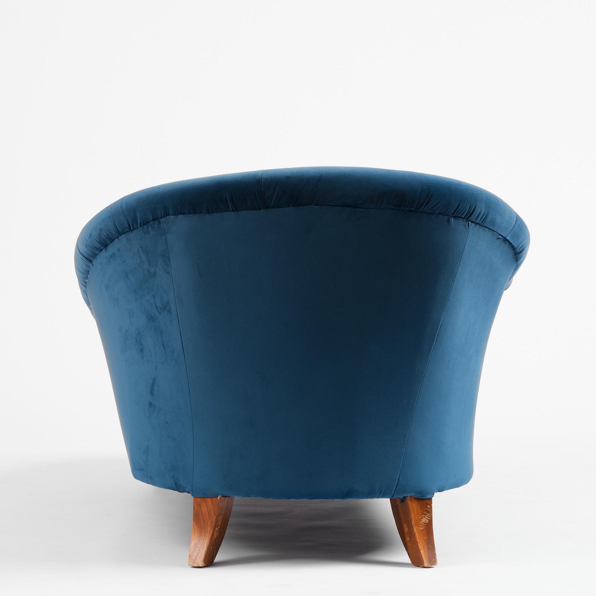 a Swedish Modern chaise longue, mid-20th century.