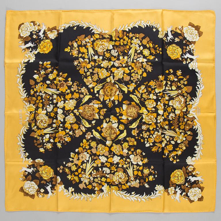 SCARF, Hermès, "Aladin", issued 1972.