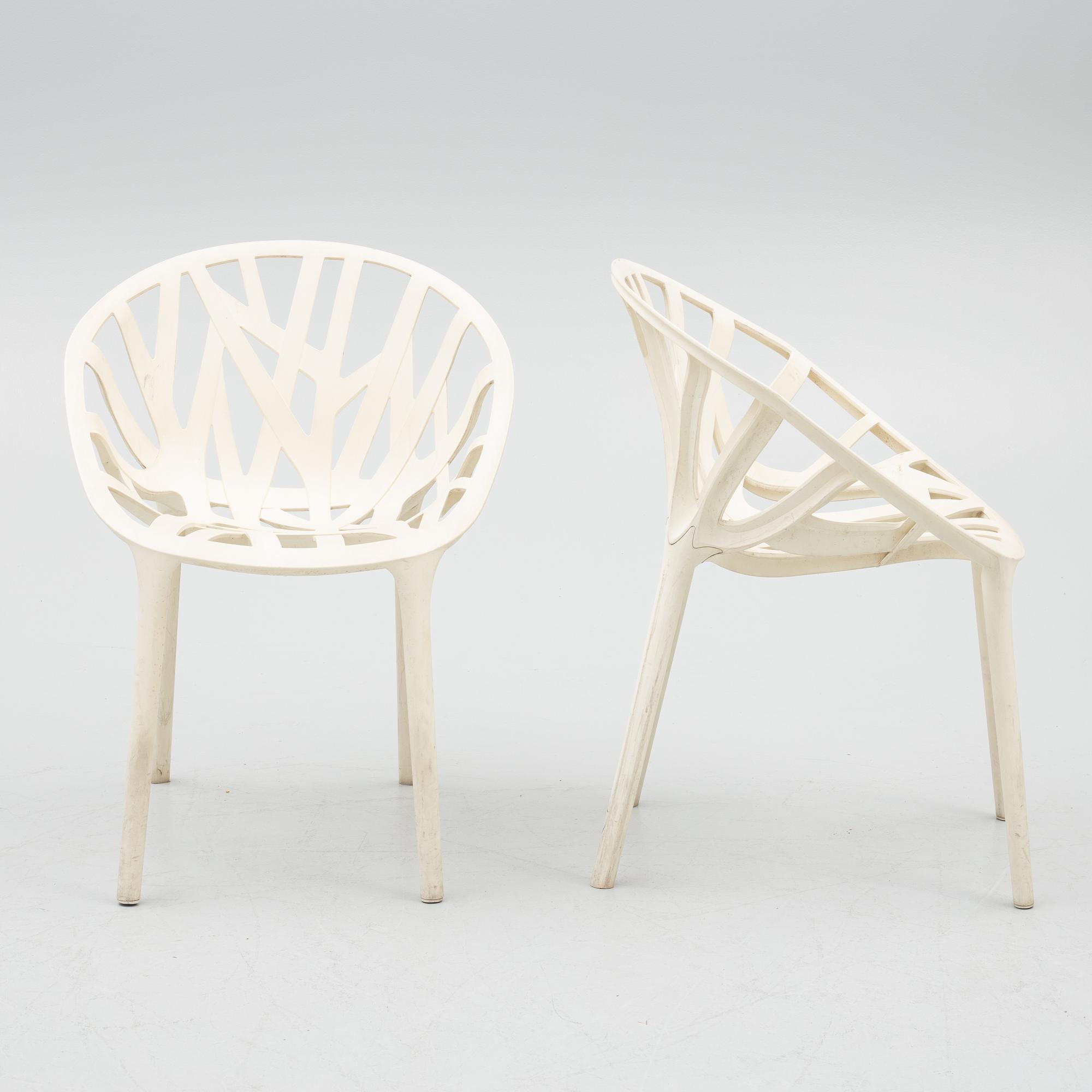 Ronan & Erwan Bouroullec, stolar, 4 st, "Vegetale Chair", Vitra.