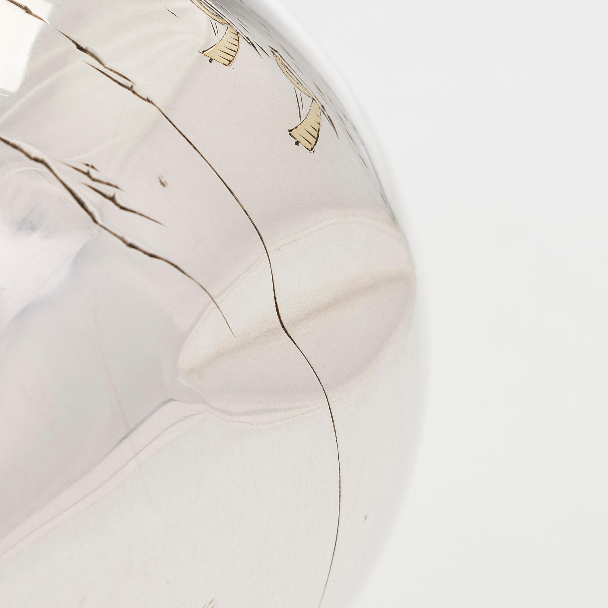 Vas, sterlinghopea jungin-leimalla, Japani todennäköisesti Taishō-kaudelta.