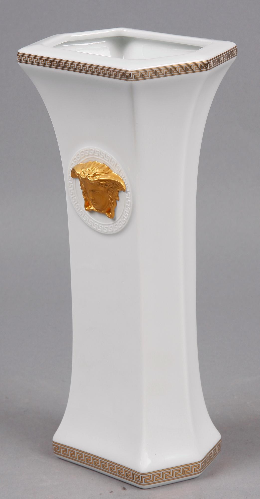 VAS, porslin, "Gorgona", Rosenthal för Versace.