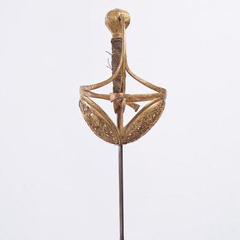 Basket-hilted Rapier, first half of the 17th Century.