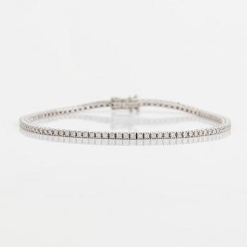 Tennisarmband med briljantslipad diamanter 1,02 ct.