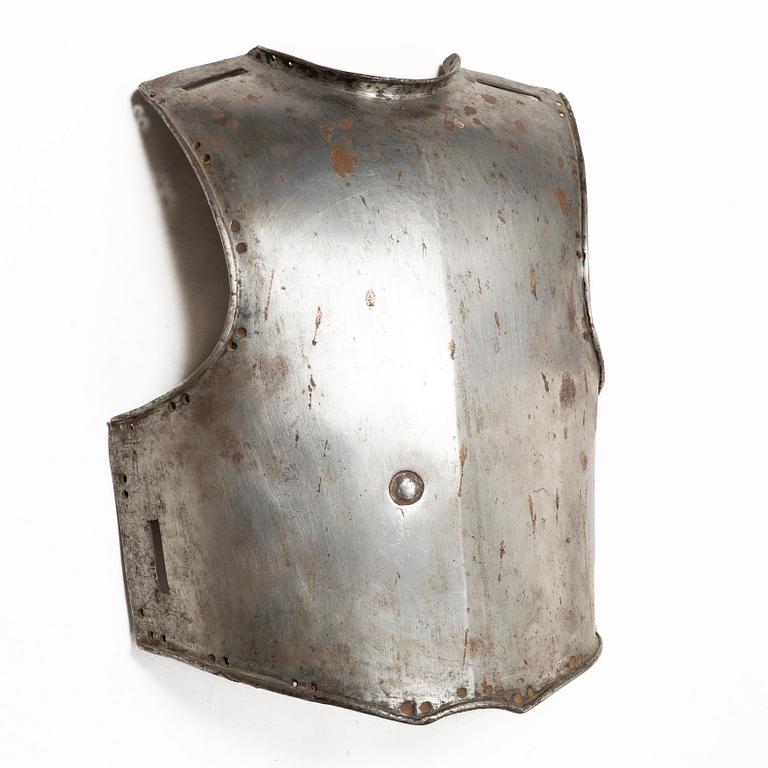 A Swedish cavalry cuirass, 1680s.