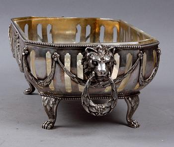 JARDINJÄR, silver. Gustaviansk stil. Brahmfeld & Gutruf, Tyskland. 1900-tal.