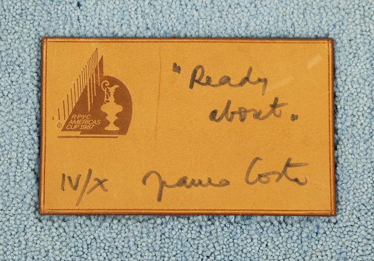 Franco Costa, 'Ready About', Kasthall, signed Franco Costa and numbered IV/X.